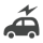 Electric vehicle charger icon